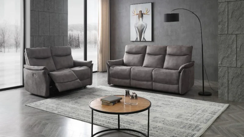 סלון דגם 9127 אפור