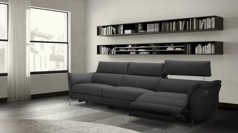 ספת מעצבים דגם מונקו שחור